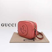 Gucci Blondie Small Shoulder Bag Pink 24x15.5x5cm - 5