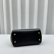 Balenciaga Women's Money Small Tote Bag Black 23.5x20x9.5cm - 6
