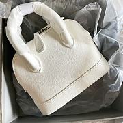 Balenciaga Women's White Ville Mini Top Handle Bag 18x8x15cm - 5