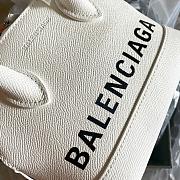 Balenciaga Women's White Ville Mini Top Handle Bag 18x8x15cm - 2