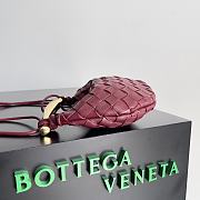 Bottega Veneta Mini Sardine Red wine 20x12x2.5cm - 4