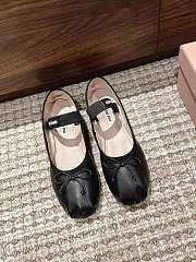 Miumiu Black Ballet Shoes - 1