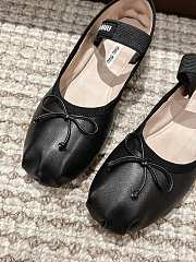 Miumiu Black Ballet Shoes - 4
