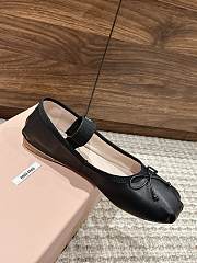 Miumiu Black Ballet Shoes - 2