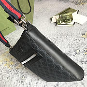 Gucci GG Black Small Messenger Bag 21cm - 4