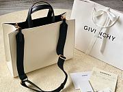 Givenchy Medium Tote Canvas Shopper White 37x13x26cm - 6