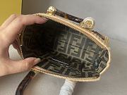 Fendi By The Way Mini Natural Straw Small Boston Bag 20.5x12x9cm - 2