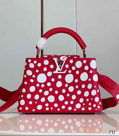 Louis Vuitton LV Capucines BB Red White 27 x 18 x 9 cm - 1