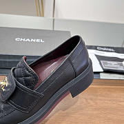 Chanel Lambskin Leather Loafer Black - 4