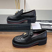 Chanel Lambskin Leather Loafer Black - 2