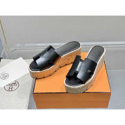 Hermes Eze 30 Sandals Black - 4