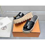 Hermes Eze 30 Sandals Black - 3