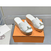 Hermes Eze 30 Sandals White - 1