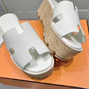 Hermes Eze 30 Sandals White - 2