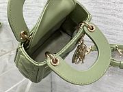 Dior Micro Lady Green 12x10x5cm - 3