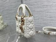 Dior Micro Lady White 12x10x5cm - 6