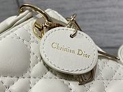 Dior Micro Lady White 12x10x5cm - 4