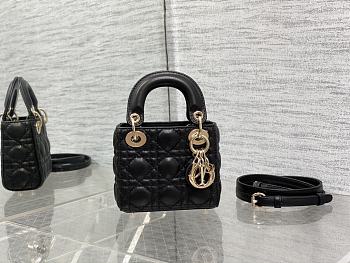 Dior Micro Lady Black 12x10x5cm