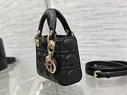 Dior Micro Lady Black 12x10x5cm - 6