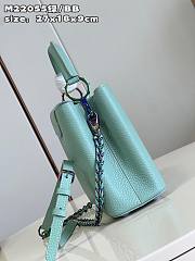 Louis Vuitton LV Capucines BB Blue 27 x 18 x 9 cm - 6