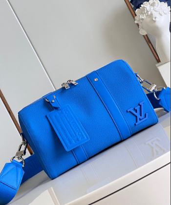 Louis Vuitton LV City Keepall Bright Blue 27x17x13cm