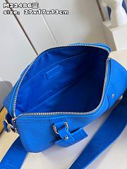 Louis Vuitton LV City Keepall Bright Blue 27x17x13cm - 5