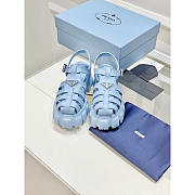 Prada Foam Rubber Sandals Blue - 2