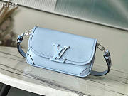 Louis Vuitton LV Buci Blue 24.5 x 15.5 x 9 cm - 1