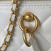 Chanel Bag With Top Handle White 17x21x5.5cm - 2