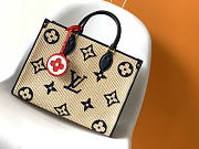 Louis Vuitton LV Raffia Onthego MM 35x27x14cm - 1