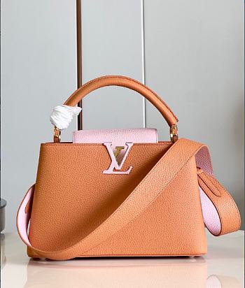 Louis Vuitton LV Capucines MM Brown 31.5cm