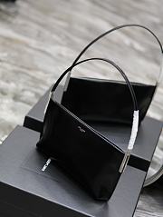 YSL Suzanne Small In Shiny Leather Black 28x14x4cm - 3
