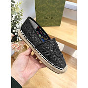 Gucci Interlocking G Espadrilles Black - 4