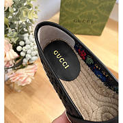 Gucci Interlocking G Espadrilles Black - 3