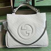 Gucci Blondie Medium Tote Bag White 41x34.5x8cm - 1