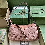 Gucci Ophidia GG Small Handbag Pink 25x15x6.5cm - 1