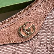 Gucci Ophidia GG Small Handbag Pink 25x15x6.5cm - 3