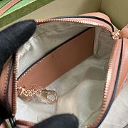 Gucci Ophidia GG Mini Bag Pink 17.5x12x5.5cm - 5