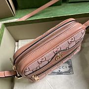 Gucci Ophidia GG Mini Bag Pink 17.5x12x5.5cm - 2