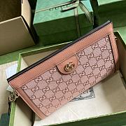 Gucci Ophidia GG Small Shoulder Bag Pink 26x17.5x8cm - 3