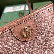 Gucci Ophidia GG Large Tote Bag Pink 40x33x19cm - 4