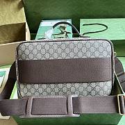 Gucci Ophidia GG Shoe Case Brown 22x36x16cm - 4