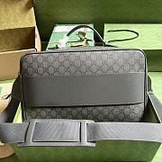 Gucci Ophidia GG Shoe Case Grey 22x36x16cm - 2