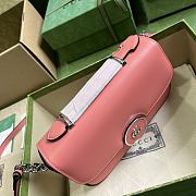 Gucci Petite GG Mini Shoulder Pink Bag 21x10x5cm - 6
