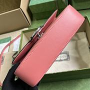 Gucci Petite GG Mini Shoulder Pink Bag 21x10x5cm - 5