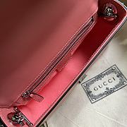 Gucci Petite GG Mini Shoulder Pink Bag 21x10x5cm - 3