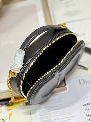 Dior CD Signature Oval Camera Bag Black 18x11x6.5cm - 5