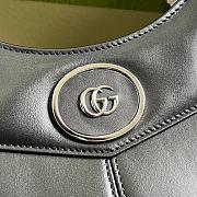 Gucci Petite GG Small Tote Black Bag 28x21x6.5cm - 2