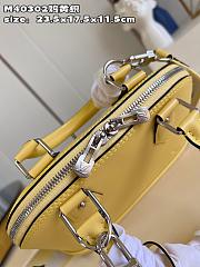 Louis Vuitton LV Alma BB Yellow 23.5 x 17.5 x 11.5 cm - 5