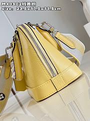 Louis Vuitton LV Alma BB Yellow 23.5 x 17.5 x 11.5 cm - 3